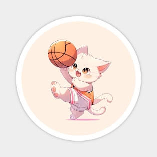 Slam Dunk Kitty Magnet